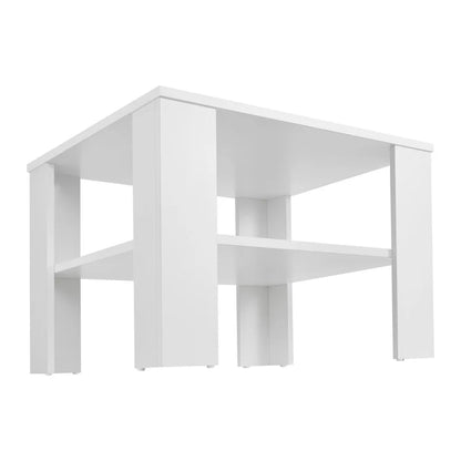 Couchtisch Beistelltisch  in Weiss 60x60 cm