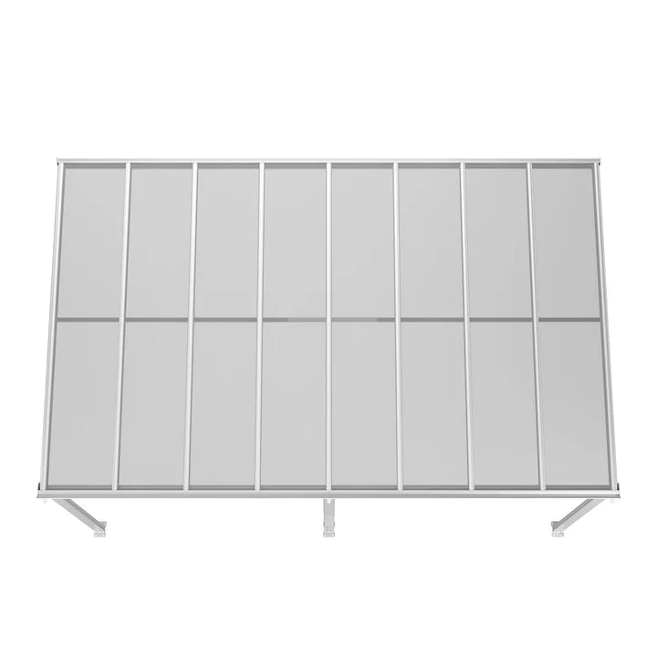Terrassenüberdachung Borneo 5x3 m Weiss