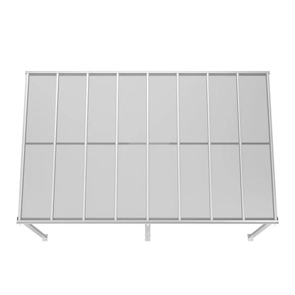 Terrassenüberdachung Borneo 5x3 m Weiss