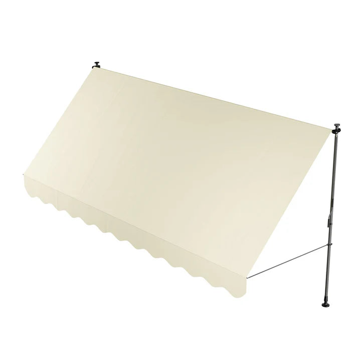 Klemmmarkise Kapstadt 400x120 cm Beige - Palo24