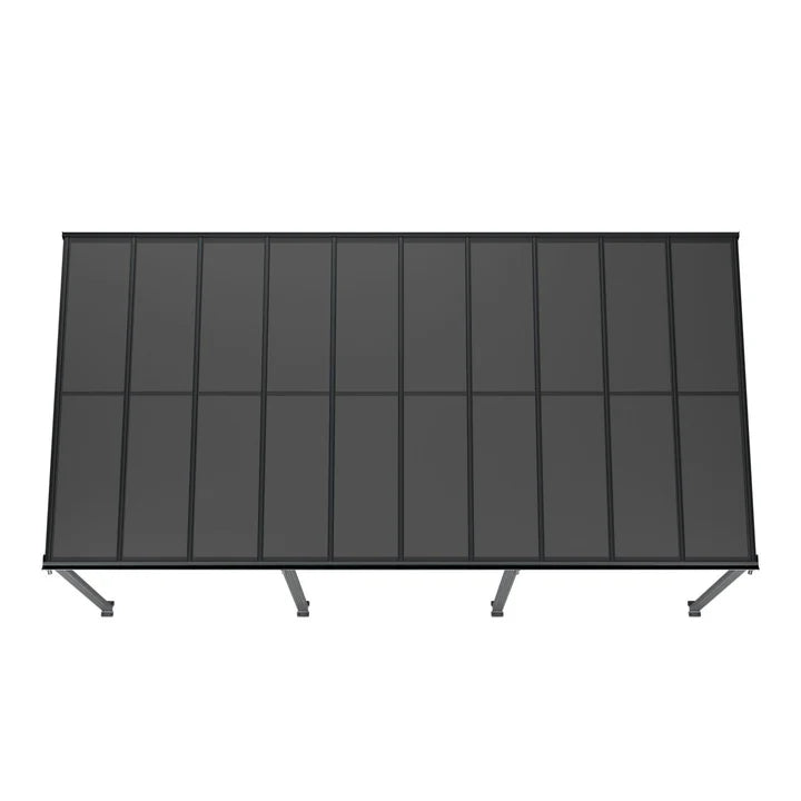 Toit de terrasse Borneo 6x3 m gris