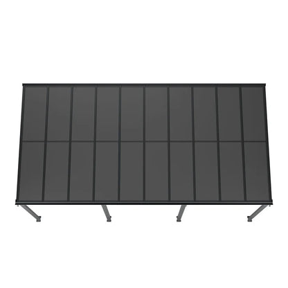 Toit de terrasse Borneo 6x3 m gris