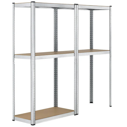 Set di 2 ripiani portaoggetti "Easy" 160 x 80 x 40 cm