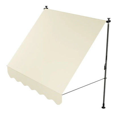 Klemmmarkise Kapstadt 200x120 cm Beige - Palo24