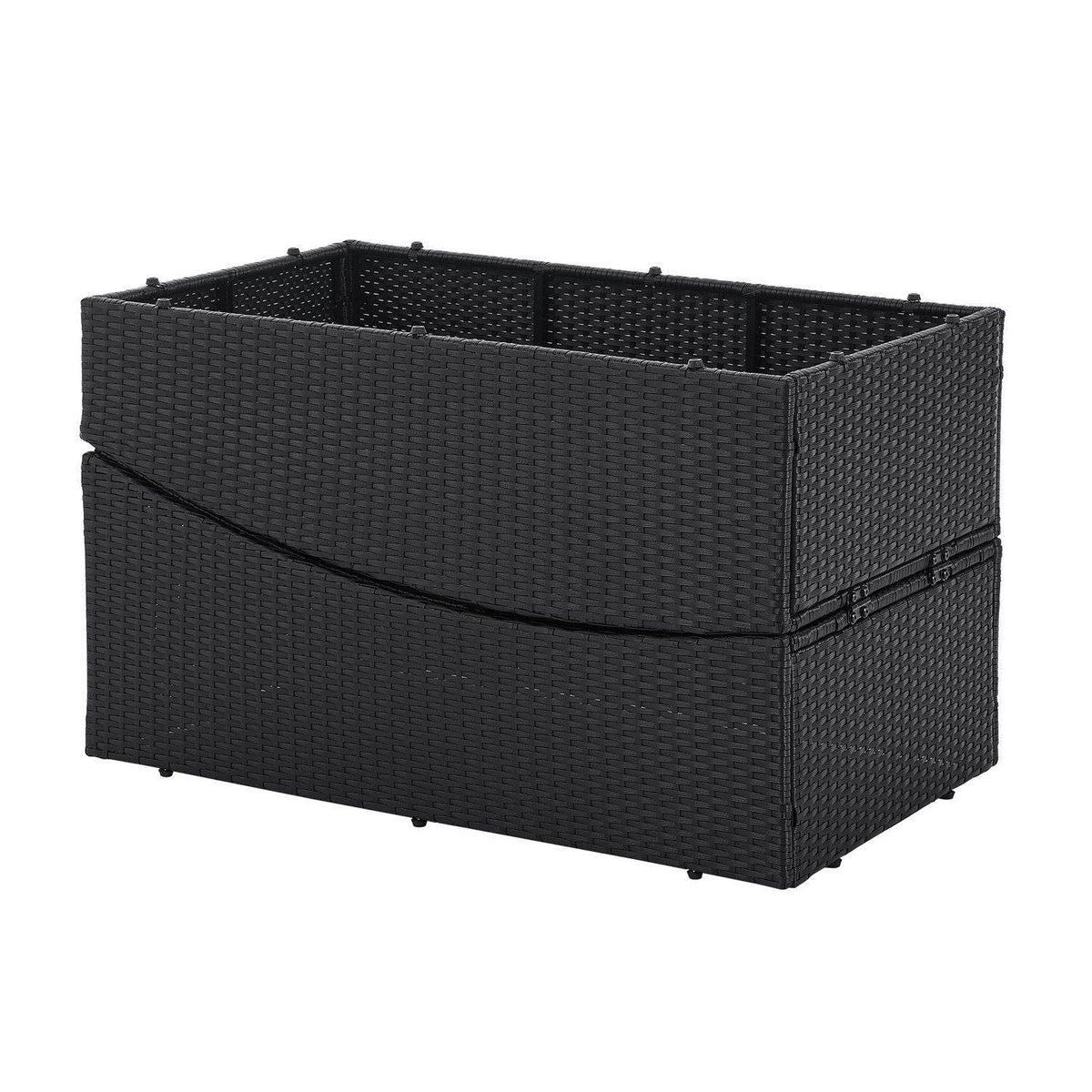 Faltbare Polyrattan Sonnenliege Lamia - Palo24