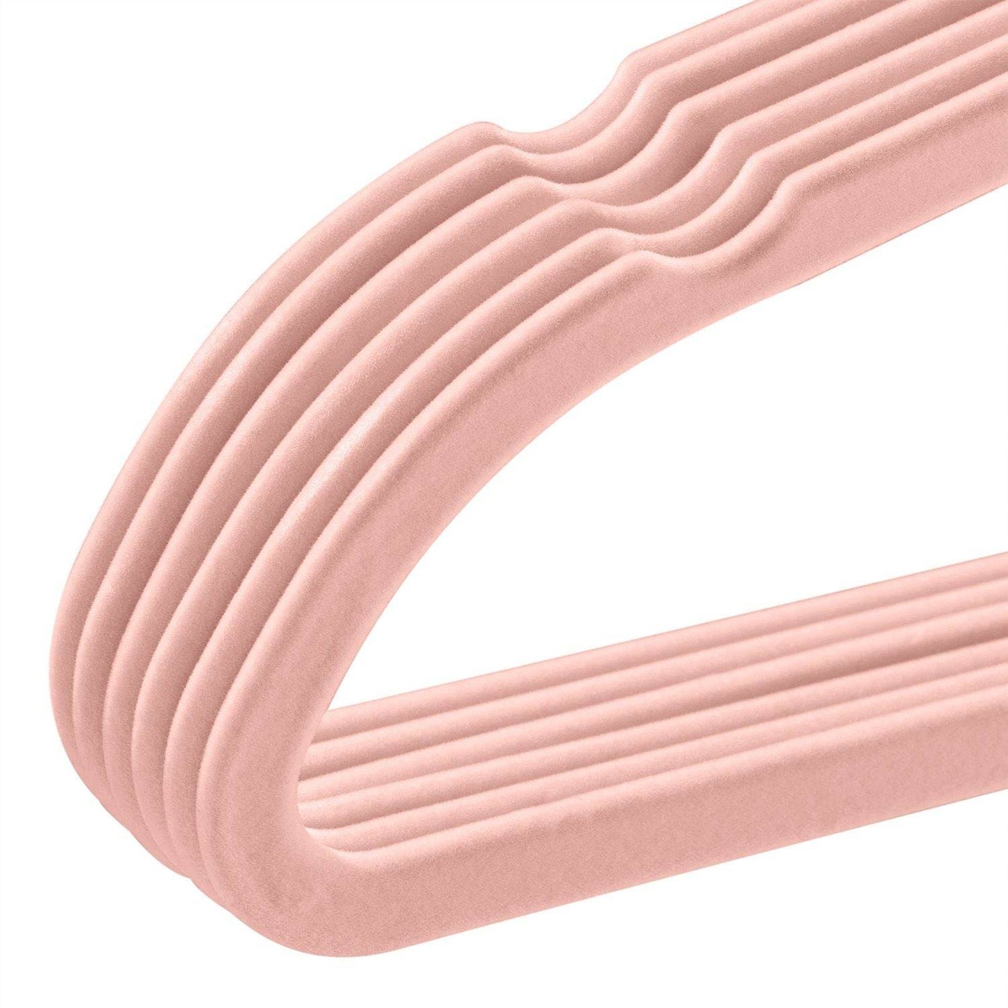 Kleiderbügel Samt 30er Set Rosa - Palo24