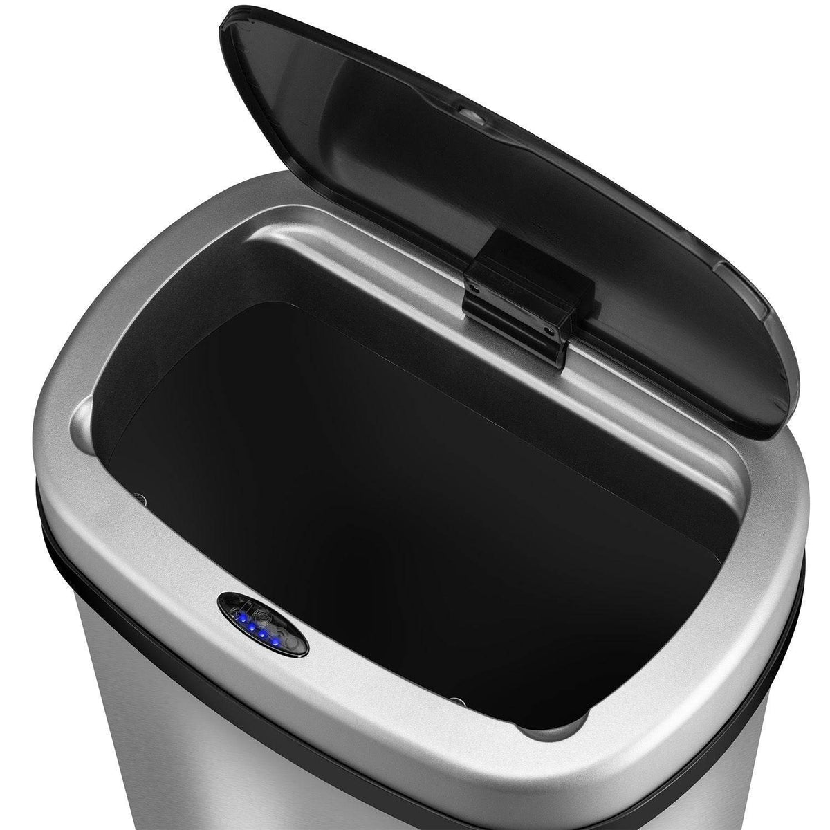 Automatischer Mülleimer mit Sensor - 50L Silber - Palo24