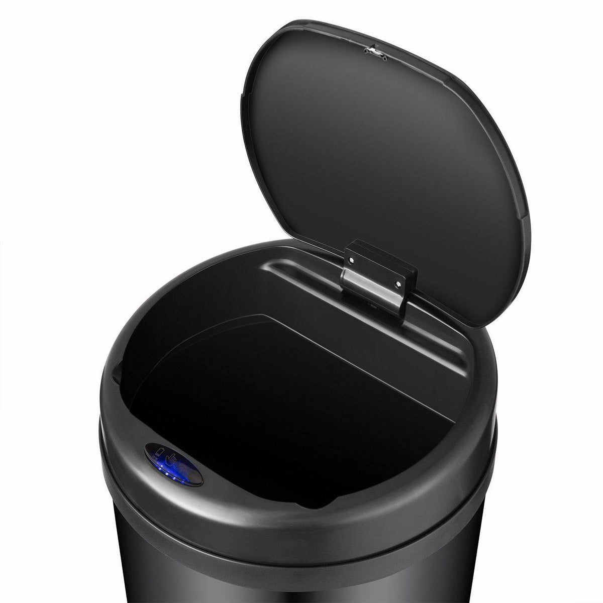 Automatischer Mülleimer mit Sensor - 50L Schwarz - Palo24