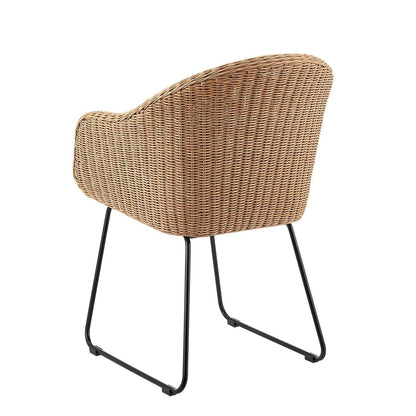 2x Rattan Korbsessel Cody - Palo24