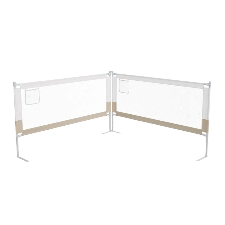 Baby Bettgitter Jaron Rausfallschutz 200 cm Beige