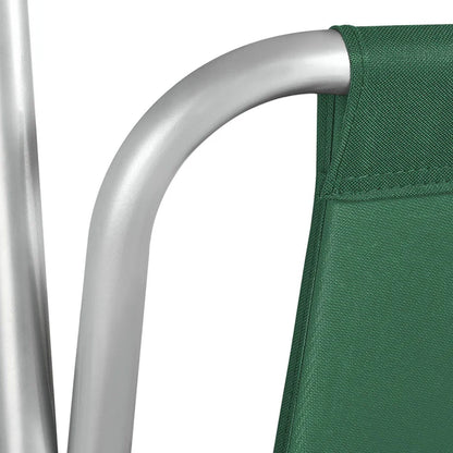 Altalena Hollywood Cecina 3 posti con struttura in acciaio verniciato verde