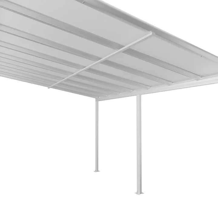 Toit de terrasse Borneo 3x3 m blanc