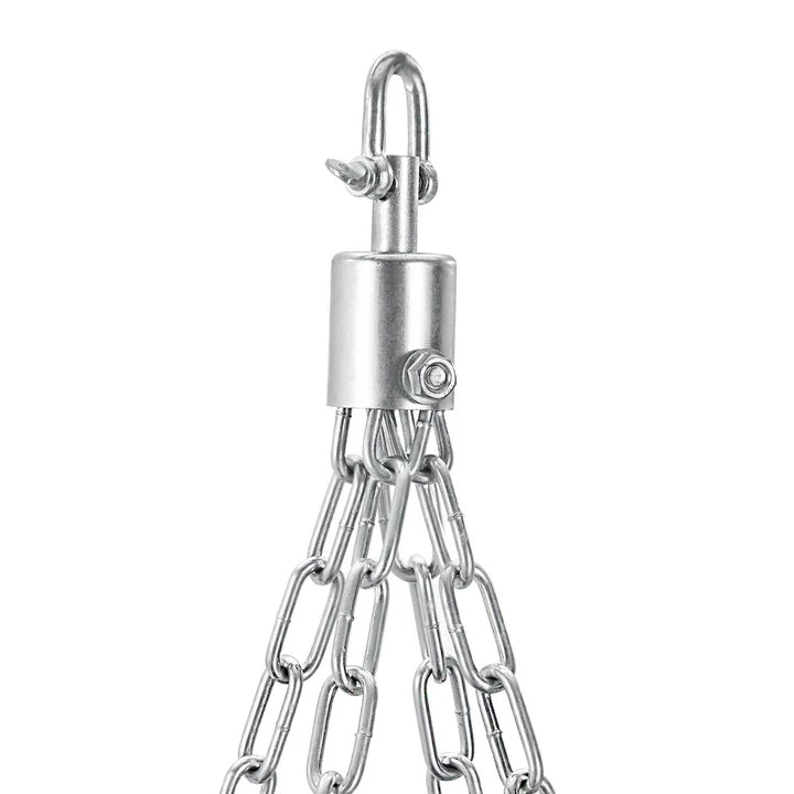 Sac de frappe 30kg avec chaîne en acier 4 points et mousqueton