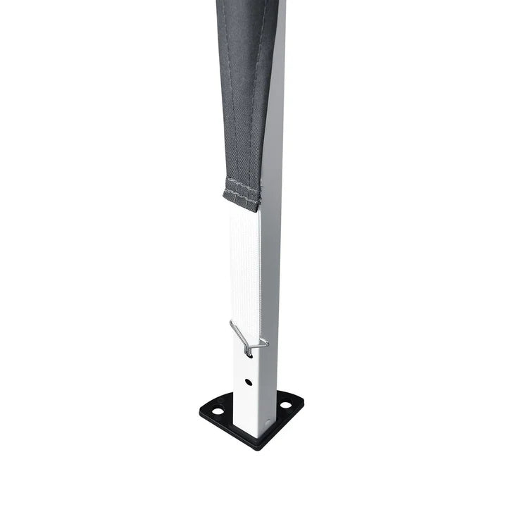 Faltpavillon Vivara 3x3 m in Grau mit Tragetasche