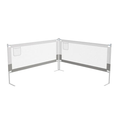Baby Bettgitter Jaron Rausfallschutz 180 cm Grau
