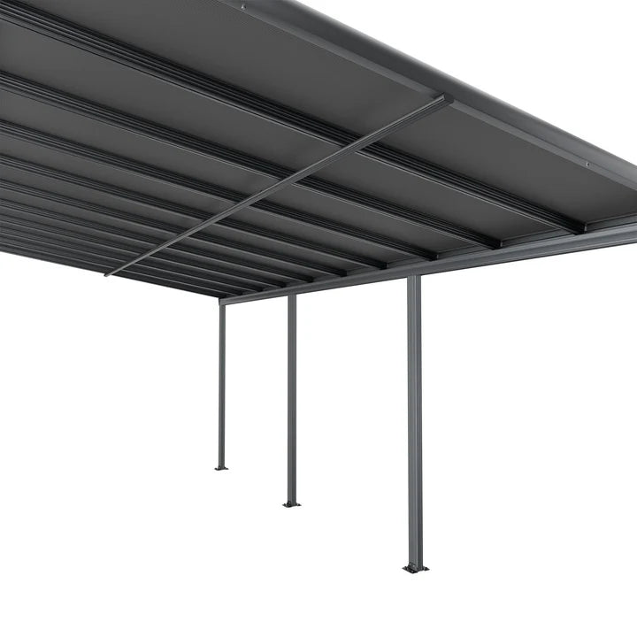 Toit de terrasse Borneo 6x3 m gris