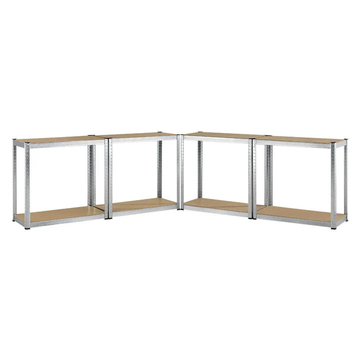 Set di 2 ripiani portaoggetti "Easy" 160 x 80 x 40 cm