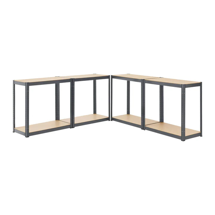 Scaffale portaoggetti Easy Set da 2 160 x 80 x 40 cm Grigio