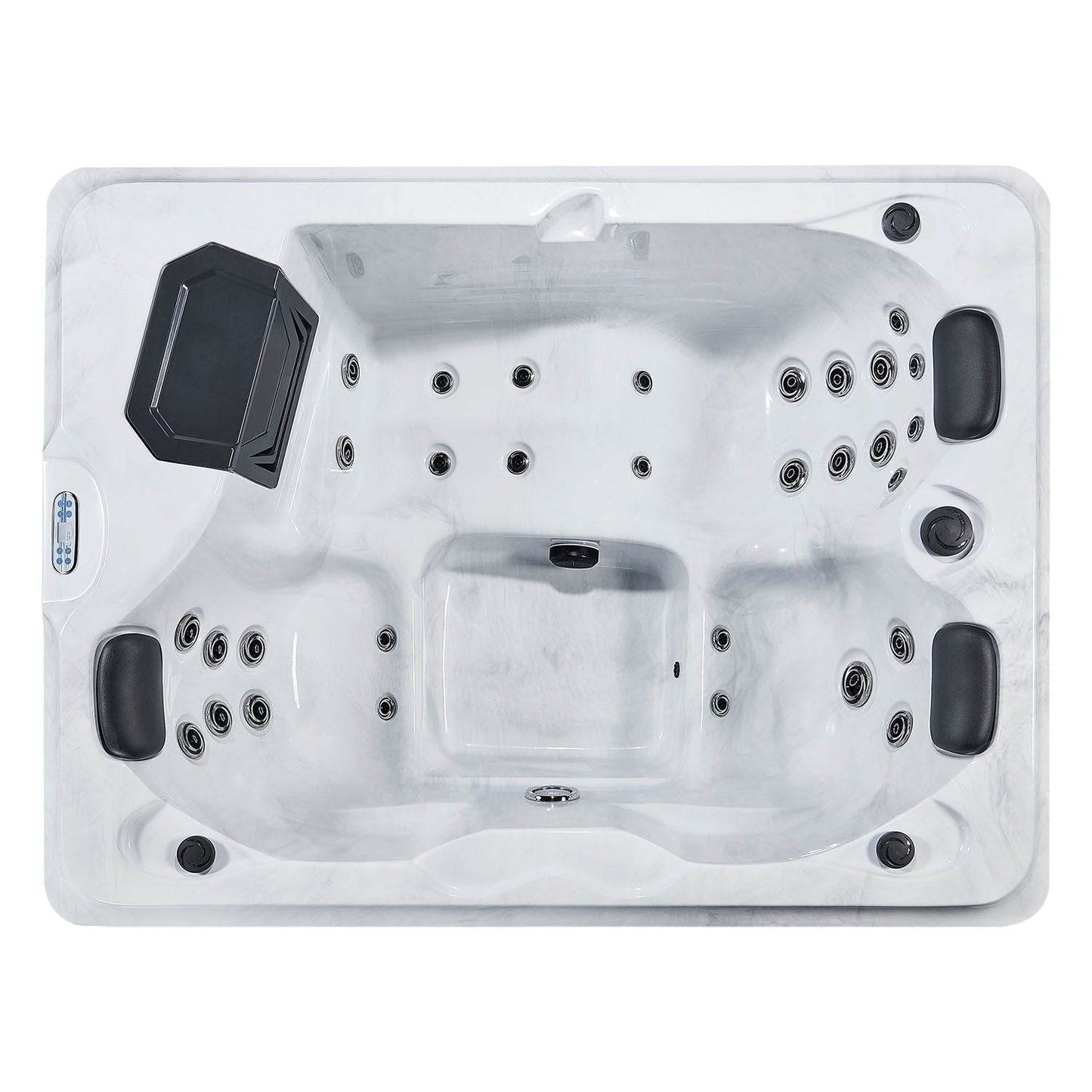 Outdoor Whirlpool Oasis mit LED Massagedüsen - Palo24