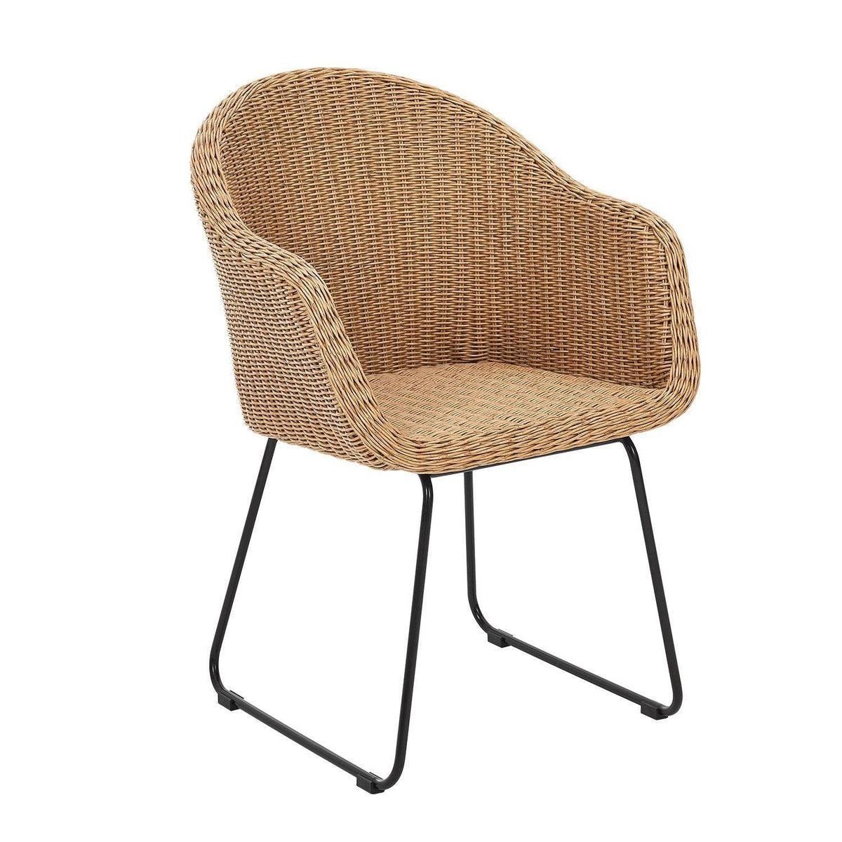2x Rattan Korbsessel Cody - Palo24