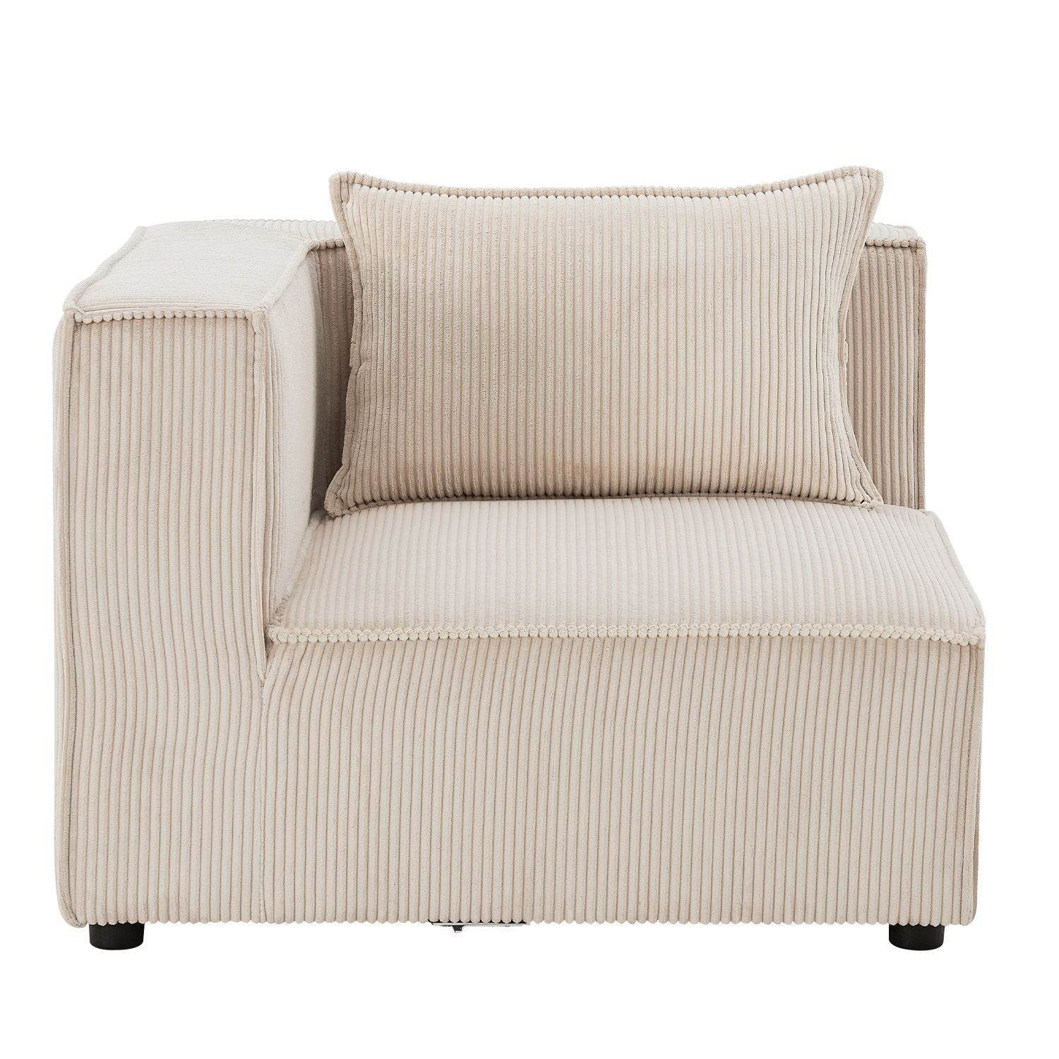 Modulares Sofa Domas XL - 4 Sitzer Beige - Palo24