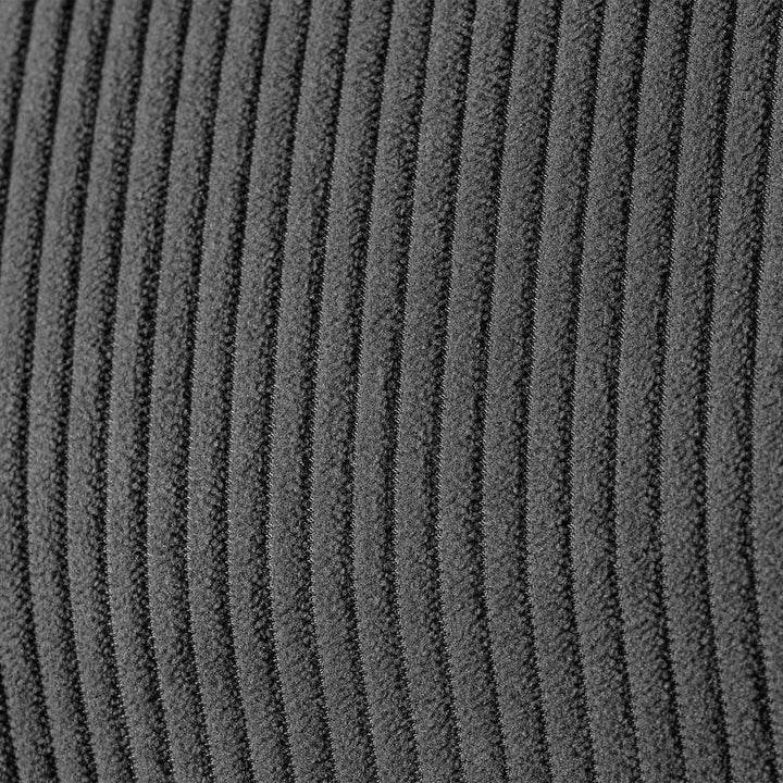 Relaxsessel Korsika mit Cord 360° drehbar Grau - Palo24