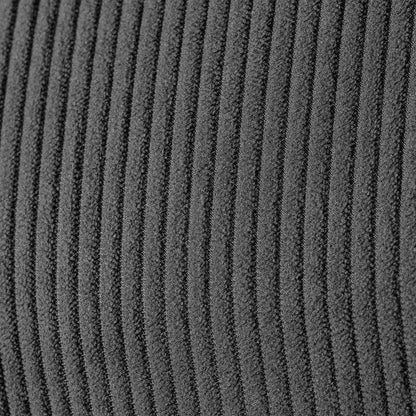Relaxsessel Korsika mit Cord 360° drehbar Grau - Palo24