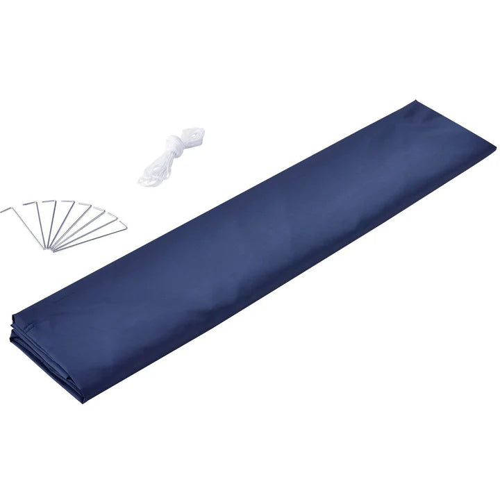 Tonnelle pliante Vivara 3x3 m en bleu avec sac de transport