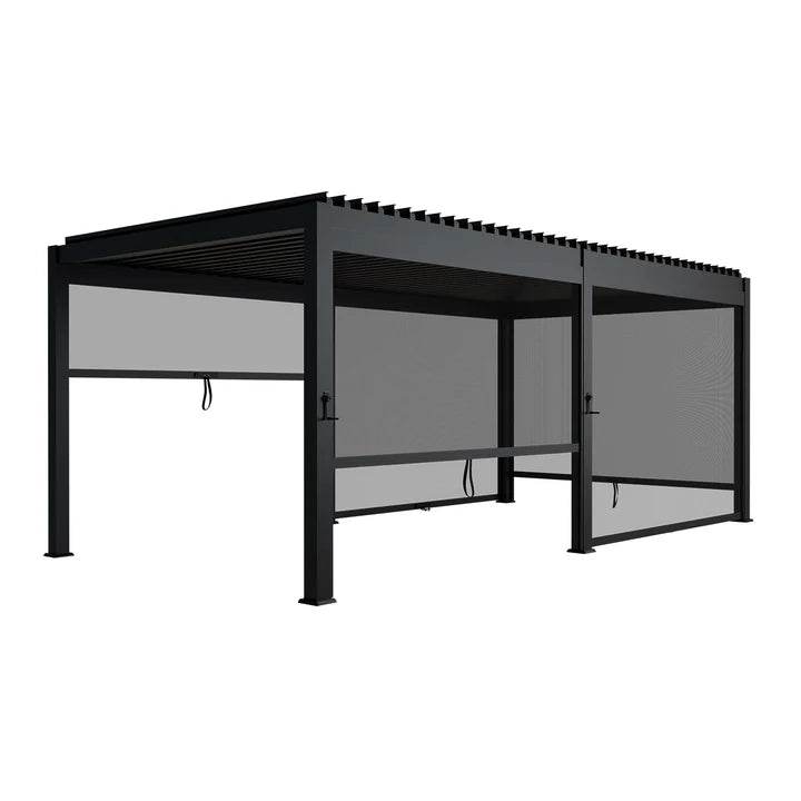 Lamellendach Tahiti Pergola mit verstellbaren Lamellen - Palo24