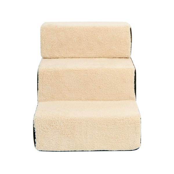 Haustiertreppe | Einstiegshilfe | 54 x 40 x 39cm | Beige - Palo24