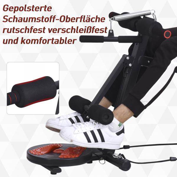 Sit Up Bank Bauchtrainer Trainingsbank Fitnessbank Verstellbar - Palo24