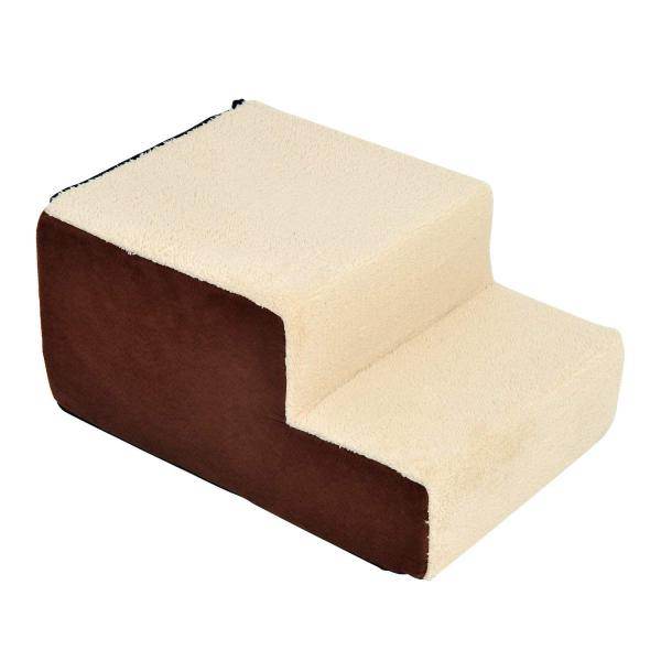 Haustiertreppe | Einstiegshilfe | 54 x 40 x 39cm | Beige - Palo24