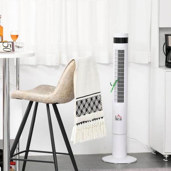 Turmventilator mit Fernsteuerung 85° Oszillierender 110cm Standventilator 50 W - Palo24