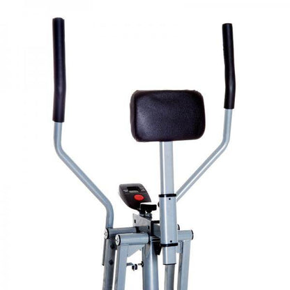 Crosstrainer, Heimtrainer, LCD-Display, einstellbares Brustpolster, Stahl, Silber - Palo24