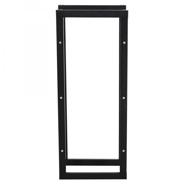 Kaminholzständer Kaminholzregal 100kg Stahl Schwarz - Palo24