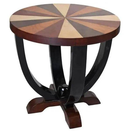 ART DECO COUCHTISCH SOFATISCH 20ER JAHRE HOLZFURNIER - Palo24