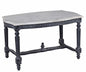 Couchtisch Barock Marmorplatte Wohnzimmertisch Antik Marmortisch