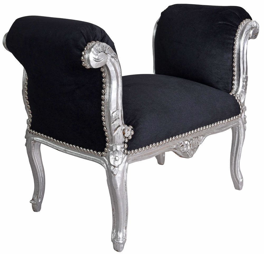 PANCA SGABELLO BAROCCO TOILE DE JOUY DIVANO SHABBY CHIC
