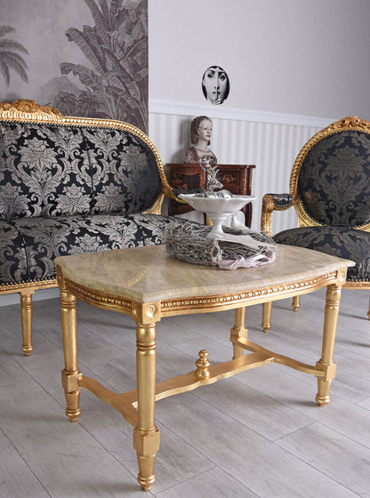 SITZGRUPPE BAROCK SITZGARNITUR SALON SITZMÖBEL SOFAGARNITUR