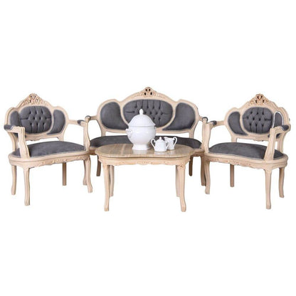 SOFAGARNITUR SITZGRUPPE BAROCK SOFA SESSEL COUCHTISCH - Palo24