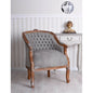 BERGERE EN CONFESSIONAL BAROCK SESSEL BRAUN GRAU - Palo24
