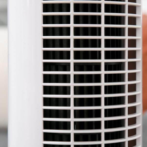Turmventilator mit Fernsteuerung 85° Oszillierender 110cm Standventilator 50 W - Palo24