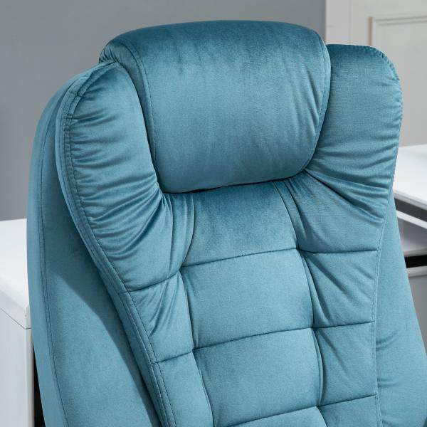 Massagesessel Chefsessel Gamingstuhl Drehstuhl Massagebürostuhl Blau - Palo24
