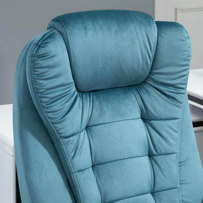 Massagesessel Chefsessel Gamingstuhl Drehstuhl Massagebürostuhl Blau - Palo24