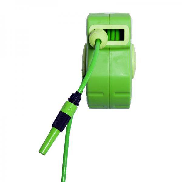 Schlauchtrommel 10+1m Schlauchaufroller Automatik schwenkbar Druckluft 180° schenkbar Druckluftschlauch - Palo24