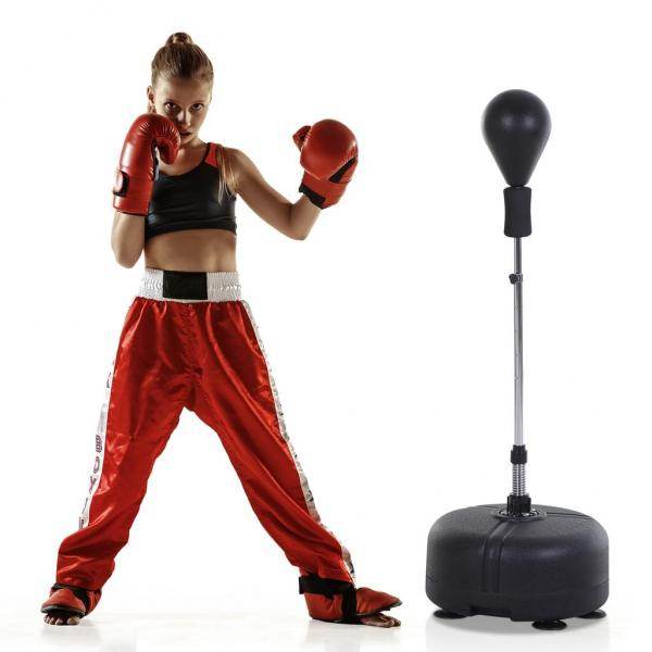 Punchingball Set Boxen Training Set Standboxsack mit Handschuhe höhenverstellbar - Palo24