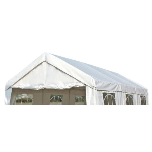 Dachplane PALMA für Zelt 3x6 Meter, PVC weiss
