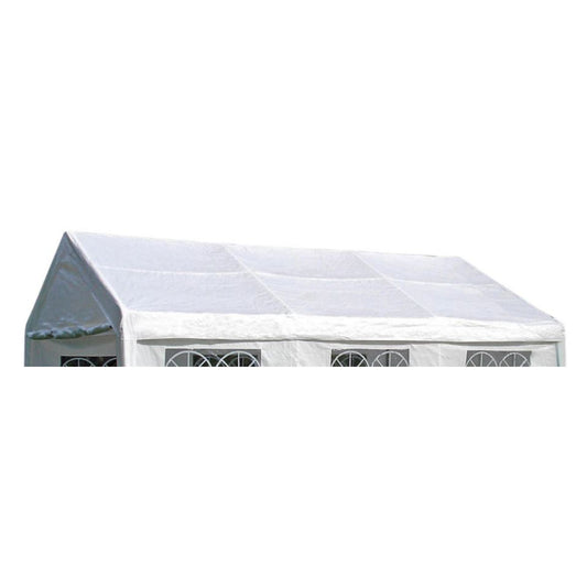 Bâche de toit PALMA pour tente 4x6 mètres, PE blanc