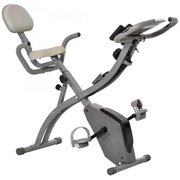 Heimtrainer mit LCD-Anzeige Grau 97 cm x 51 cm x 115 cm - Palo24