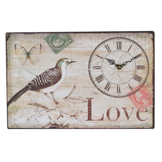 WANDUHR LANDHAUSSTIL UHR SHABBY KÜCHENUHR KINDERUHR - Palo24